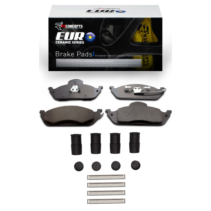 Mercedes-Benz ML320 Brake Pads - Front - R1 Concepts - Euro Ceramic - `98-`05 Mercedes-Benz ML320 Brake Pads - Front - R1 Concepts - Euro Ceramic - `98-`05